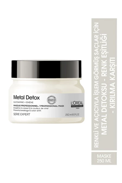 Loreal Professionnel Serie Expert,arındırıcı Metal Detox Seti - Resim 2