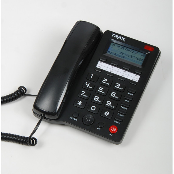 TRAX TC 605 PB.PHONE BOOK CID MASA TELEFONU