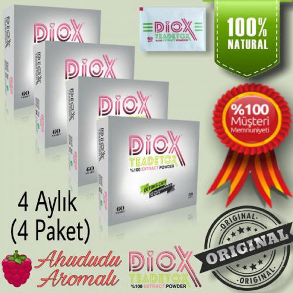 diox tea 4'lü kampanya