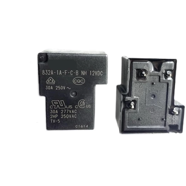 Song Chuan 832A-1A-F-C-B 12V DC 30A Minyatür Pcb Güç Rölesi - 5 Adet - 4