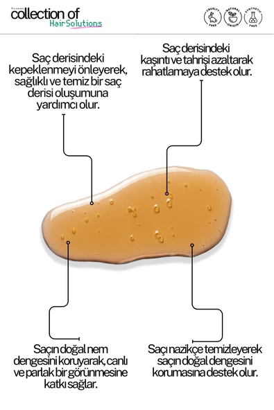 The Visionary Selenyum Sülfit, Salisilik Asit ve Keratin içeren Kepek ve Yağlanma Karşıtı Şampuan 300 mL - 3