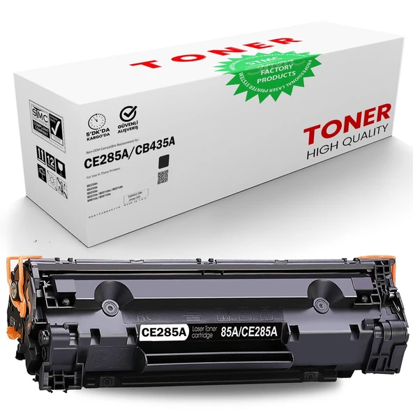 HP 285A/435A/(CE285A) UYUMLU MUADİL TONER (1600 Sayfa) HP P1102 M1132 M1212 P1120 M1217