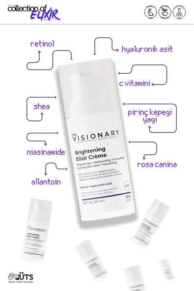 The Visionary Retinol, Hyaluronik Asit Ve Arbutin Içeren Aydınlatıcı, Kırışıklık Ve Leke Karşıtı Krem 50 ml - 3