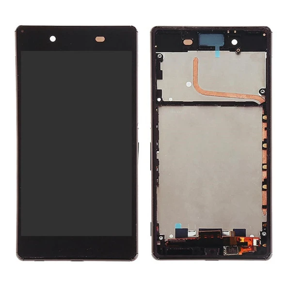 Sony Z4 Lcd Ekran Dokunmatik Orjinal Çerçeveli Panel - 3
