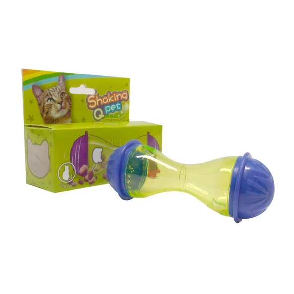 Kedi Ödül Maması Oyuncağı Kum Saati 4x11 cm ürün görseli