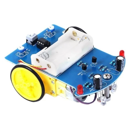 Çizgi İzleyen Çizgi Takip Eden Robot - Monteli Montajlı - 2