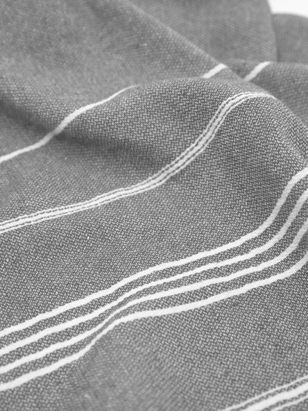 Favora Peştamal Plaj Havlusu 90x140 - Gri - 4