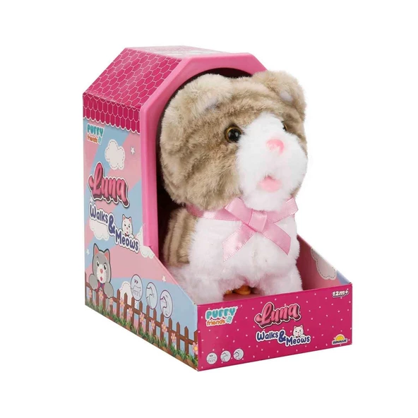 Puffy Friends Sevimli Peluş Kedicik S00047240