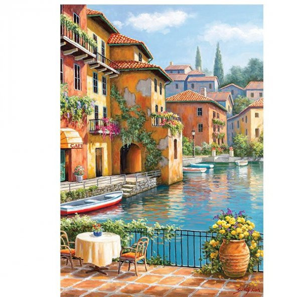 3294 Kanaldaki Kahve 260 Parça Puzzle - Anatolian