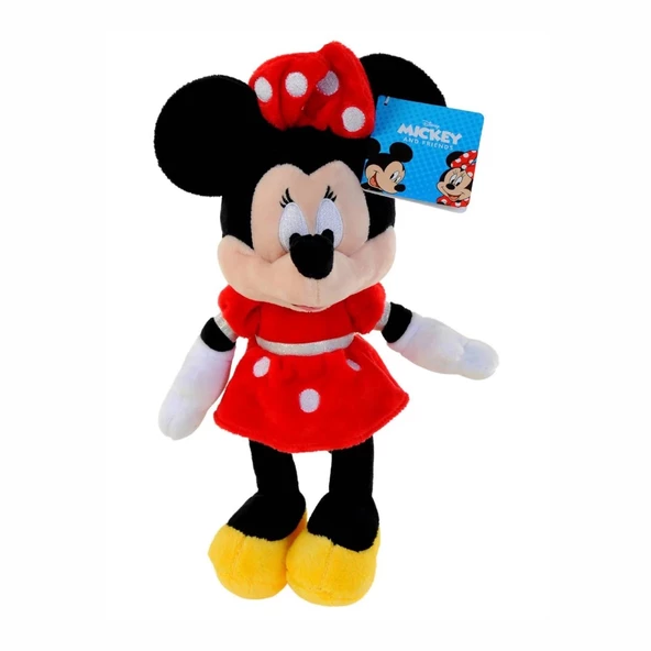 Disney Kırmızı Elbiseli Minnie 25 Cm S00003414