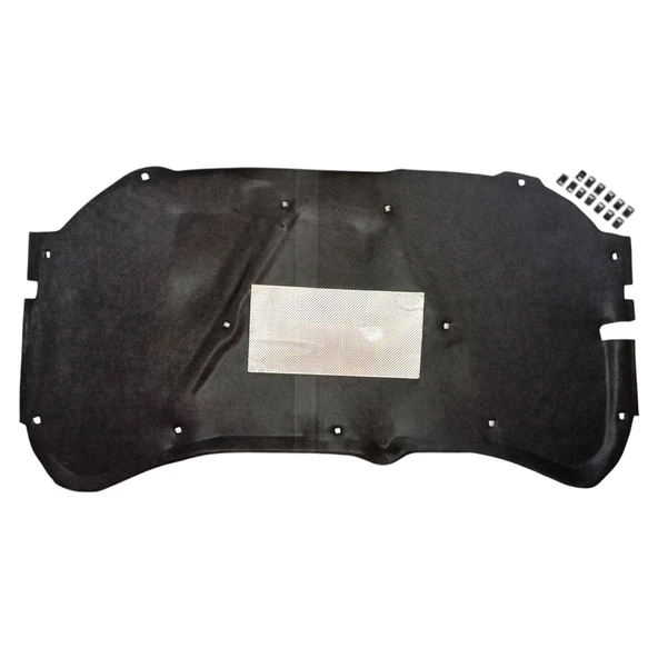 VW Bora 1999-2005 Motor Kaput Keçesi İzolasyonu Klipsli 1J0863835E - 3