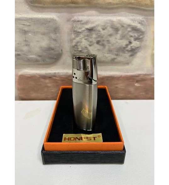 Özel Kutulu Jet Alev Tek Torch Honest Çakmak