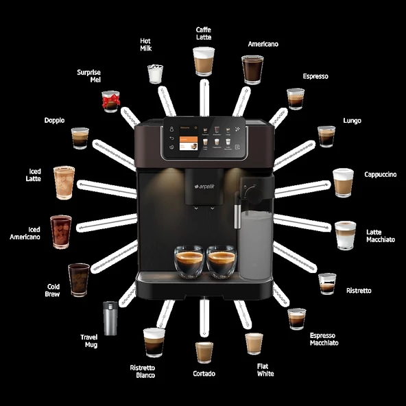 Arçelik EM 9495 Imperium Barista® Tam Otomatik Espresso Makinesi - 6