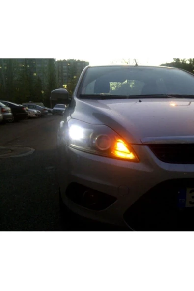 Tek Duy Mercekli Turuncu33 Led Düz Tırnak 1156 Led Ampul & Sinyal - 5