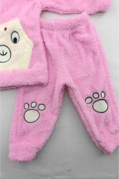 pembe Kışlık Welsoft Lüx Bebek Takımı - 2