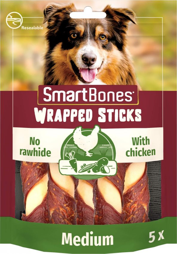 Smart Bones Köpekler İçin Tavuk Dürüm