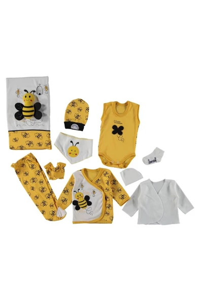 DİAMONDSTAR ARI NAKIŞLI 10'LU ZIBIN SETİ