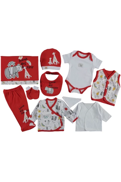 DİAMONDSTAR  FRIENDS ARE FOREVER BASKILI 10'LU ERKEK ZIBIN SETİ