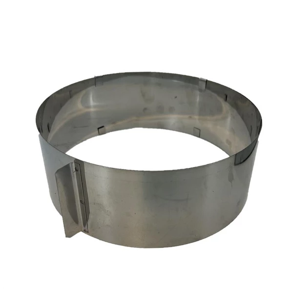 Ayarlanabilir Kare ve Çember Pasta Kek Pandispanya Kalıbı - 7