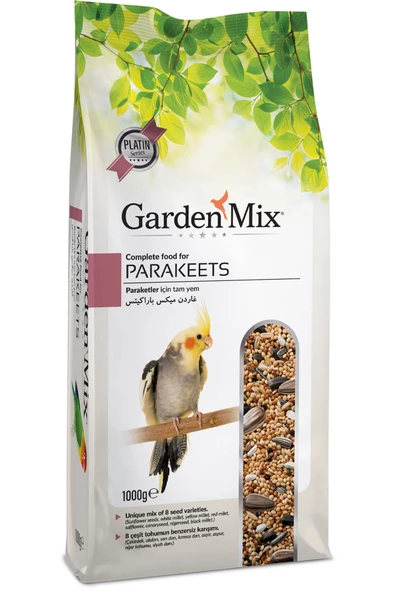 Platin Paraket Sultan Cennet Papağanı Yemi 1 Kg