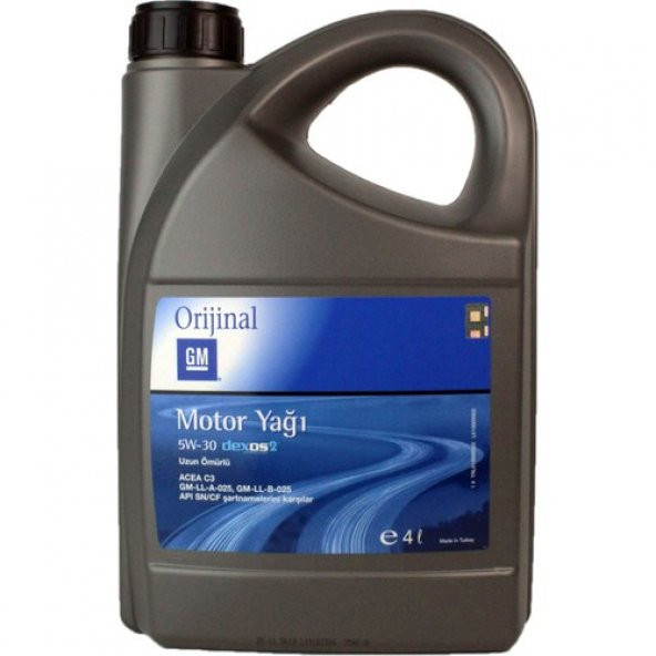 GM 5W30 4LT DEXOS2 MOTOR YAĞ DPF