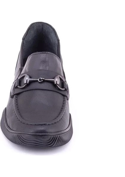 VENÜS 1953830K ORTOPEDİK ESNEK TOKALI KADIN DERİ AYAKKABI - Resim 8