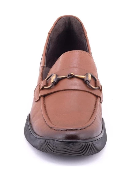 VENÜS 1953830K ORTOPEDİK ESNEK TOKALI KADIN DERİ AYAKKABI - Resim 6