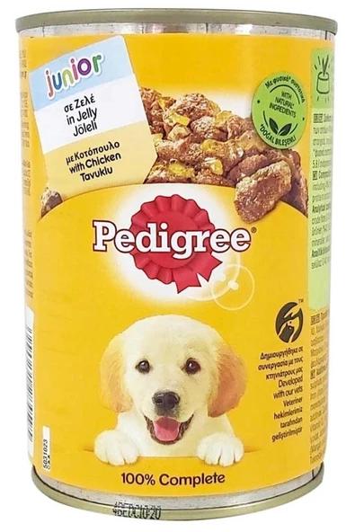 Yavru Köpek Maması Tavuklu Jöleli Konserve 400 gr 5900951284595