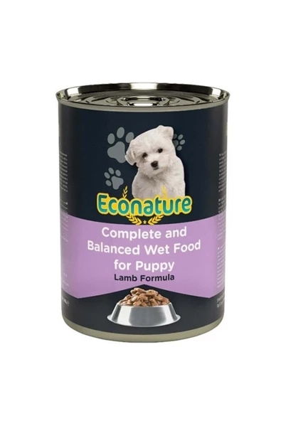 Kuzu Etli Yavru Köpek Konservesi 400 gr