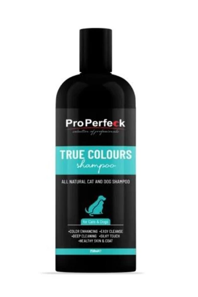 True Colours Renk Parlatıcı Kedi Köpek Şampuanı 250 ml Jetsepet