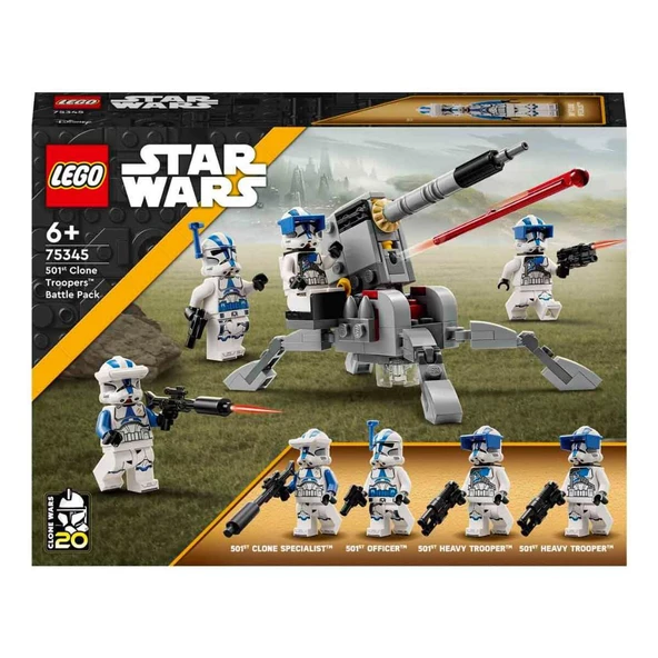 LEGO Star Wars 501. Klon Trooperlar Savaş Paketi 75345 - 10