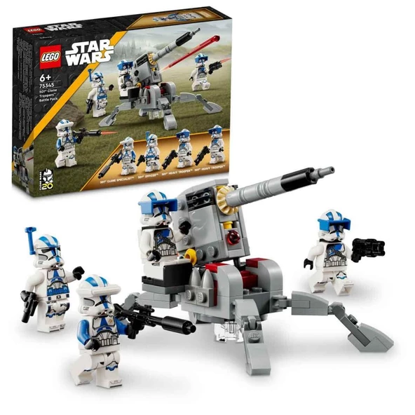 LEGO Star Wars 501. Klon Trooperlar Savaş Paketi 75345 - 5