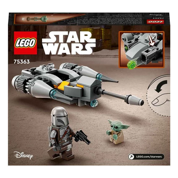 LEGO® Star Wars™ Mandalorian’ın N-1 Starfighter™’ı Mikro Savaşçı 75363