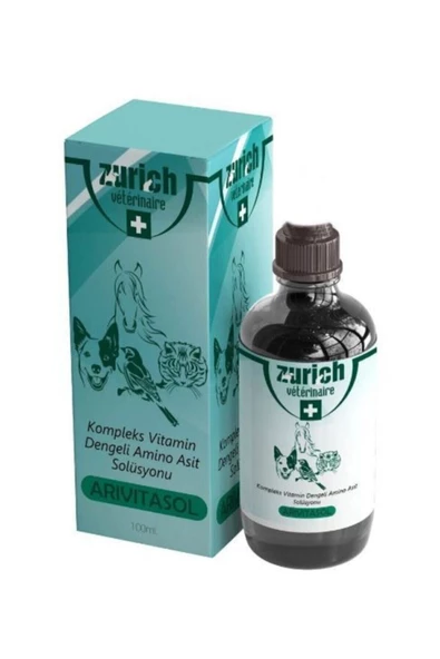 Arivitasol 100 Ml Evcil Hayvanlar Için Kompleks Vitamin Ve Dengeli Aminoasit Solüsyonu