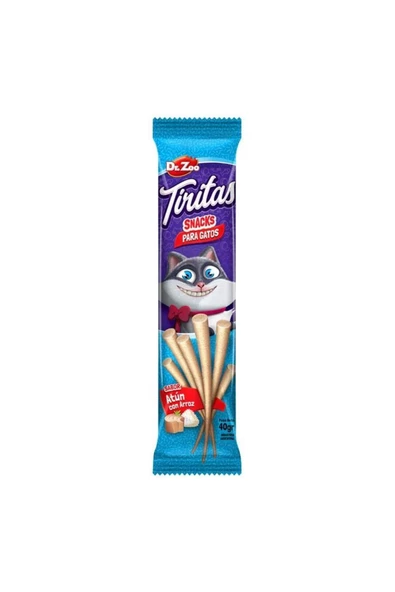 Dr.Zoo Tiritas Ton Balıklı Stick Kedi Ödül Maması 40 Gr