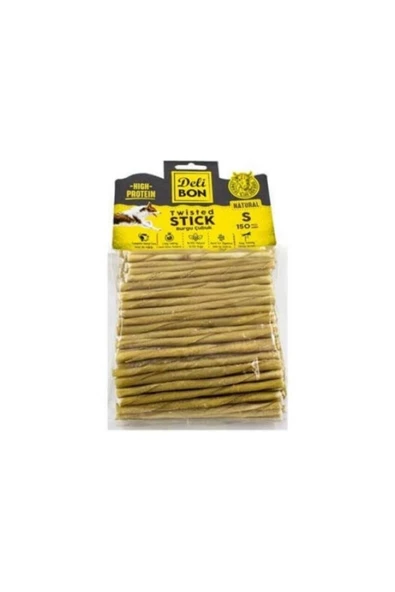 Deri Burgu Çubuk Ince Boy 150li Paket Naturel Incex150ad.