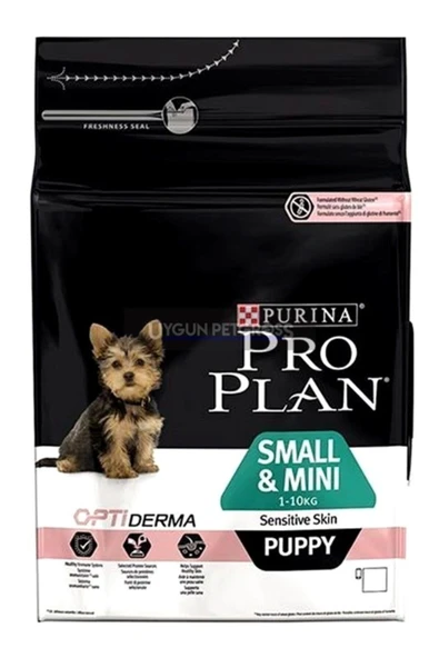 Pro Plan Puppy Small Sensitive Somonlu Küçük Irk Hassas Yavru Köpek Mamasi 3 Kg ürün görseli 1