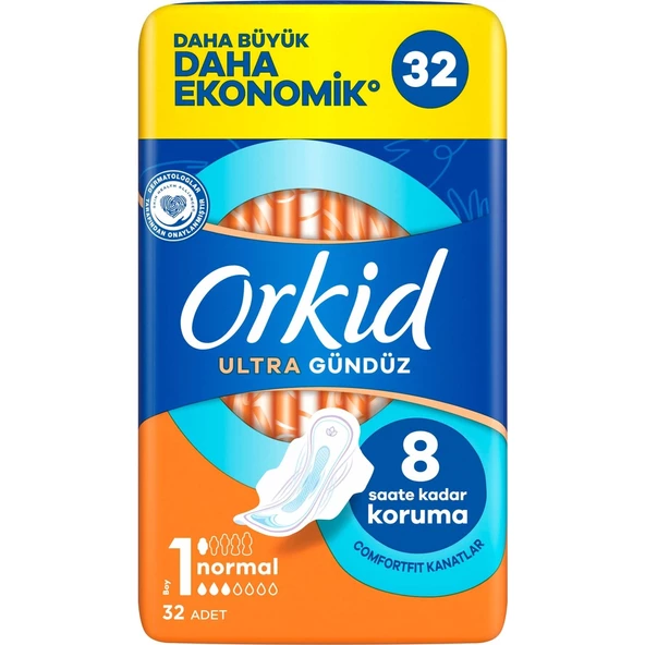 Orkid Ultra Normal (Boy 1) 32 adet Hijyenik Ped - 2