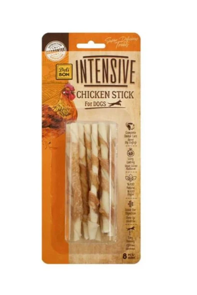 Neo Pet Market Delibon İntensive Tavuklu Kemik Burgu Köpek Ödülü 8 Li Paket - Resim 1
