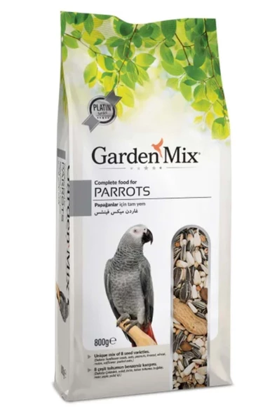 Garden Mix Parrots Food Papağan Yemi 800g
