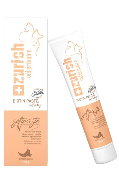 Zurich Cat And Dog Biotin Paste Tüy Dökülme Önleyici 100 ml