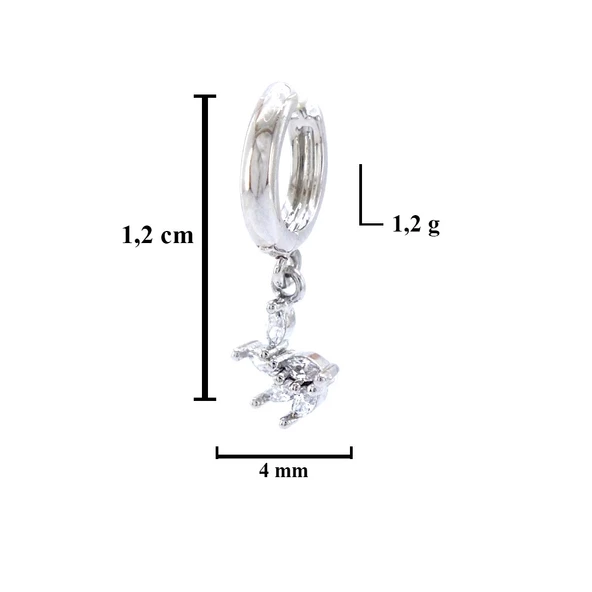 BZ Zirkon Taşlı Tasarım Minimal UNK-734 - 3