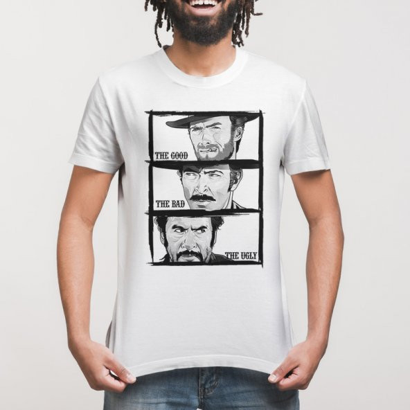 The Good, The Bad and The Ugly Erkek Tişört - 3