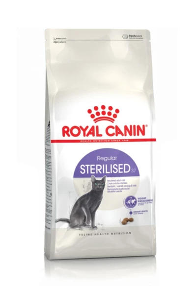 Sterilised 37 Kısırlaştırılmış Yetişkin Kedi Maması 4 Kg