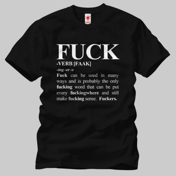 F**k Verb Erkek Tişört