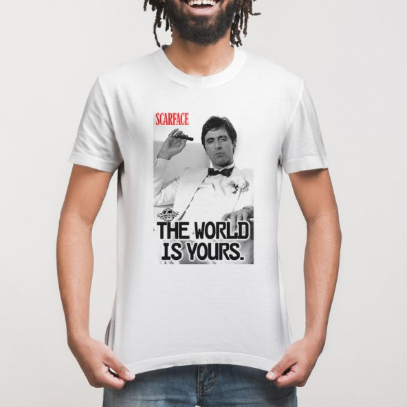 Scarface: The World Is Yours Erkek Tişört - 3