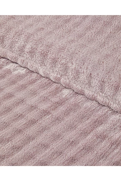 Glance Bubble Supersoft Tek Kişilik Battaniye Krem - 4