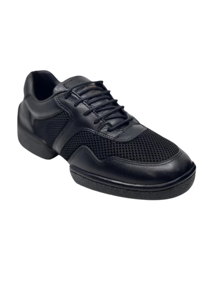 Hakiki Deri Boğazsız Fileli Dans ve Yürüyüş Ayakkabısı - 4