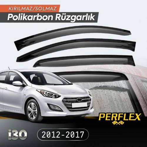 Periboia Hyundai i30 2012-2017 Cam Rüzgarlığı V2 Mugen