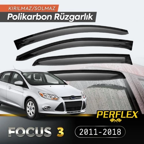 Periboia Ford Focus 3 2011-2018  (6 Parça) Cam Rüzgarlığı V2 Mugen